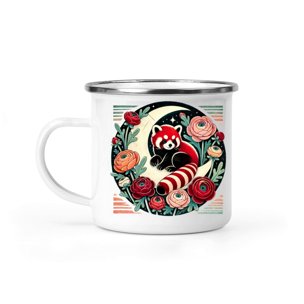 Red Panda Camping Mug