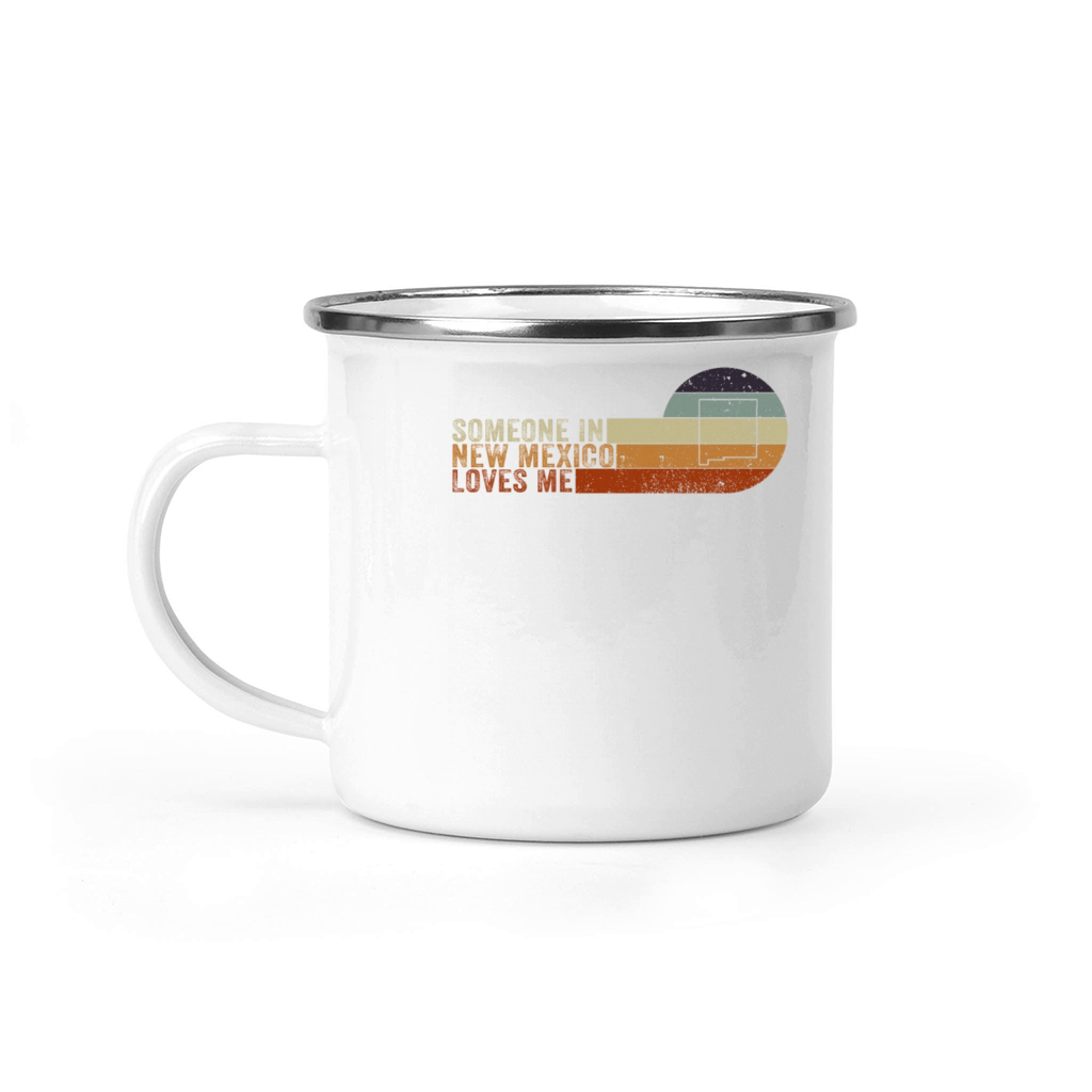 Someone In New Mexico Loves Me Camping Mug