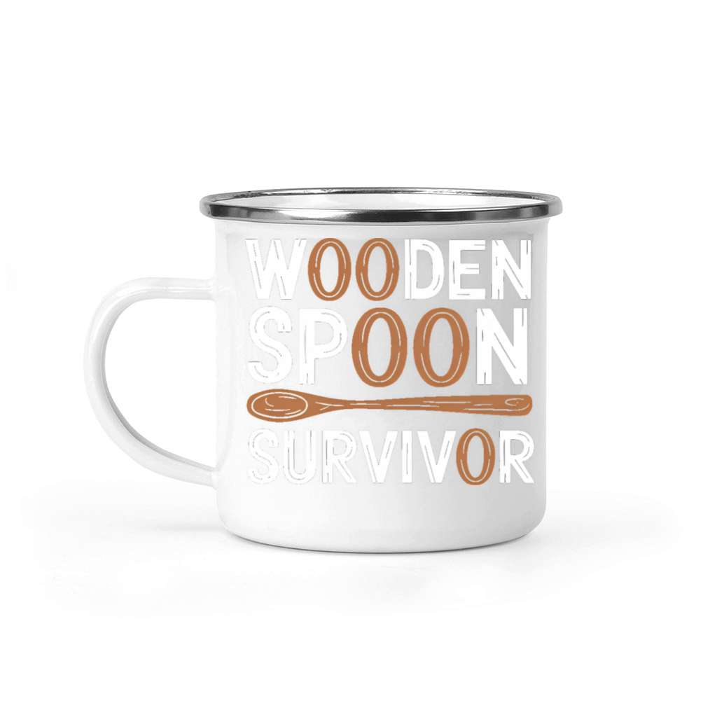 Wooden Spoon Survivor Camping Mug
