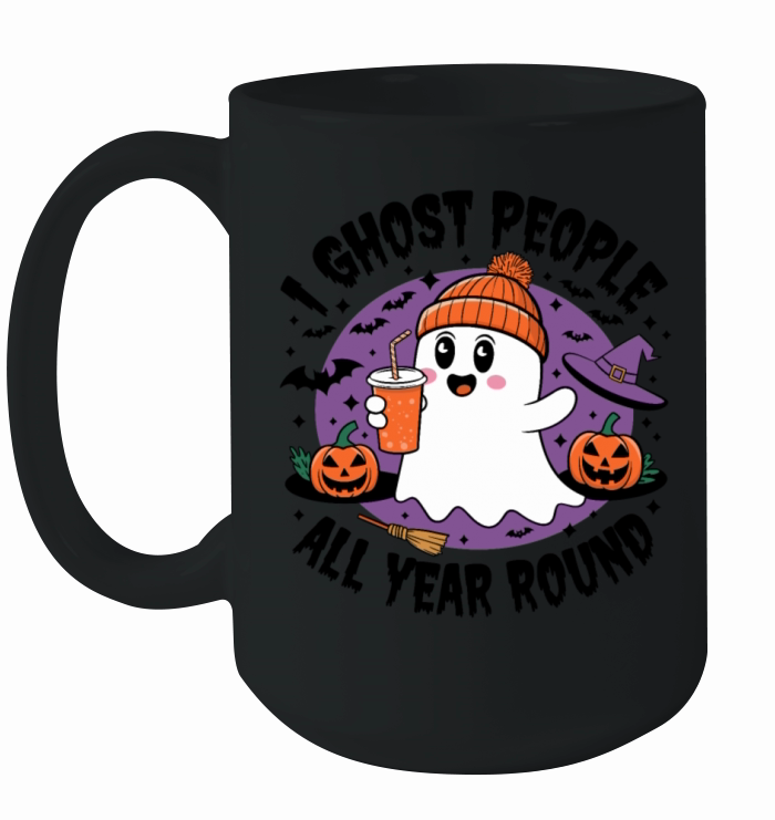 i ghost people all year round Ceramic Mug