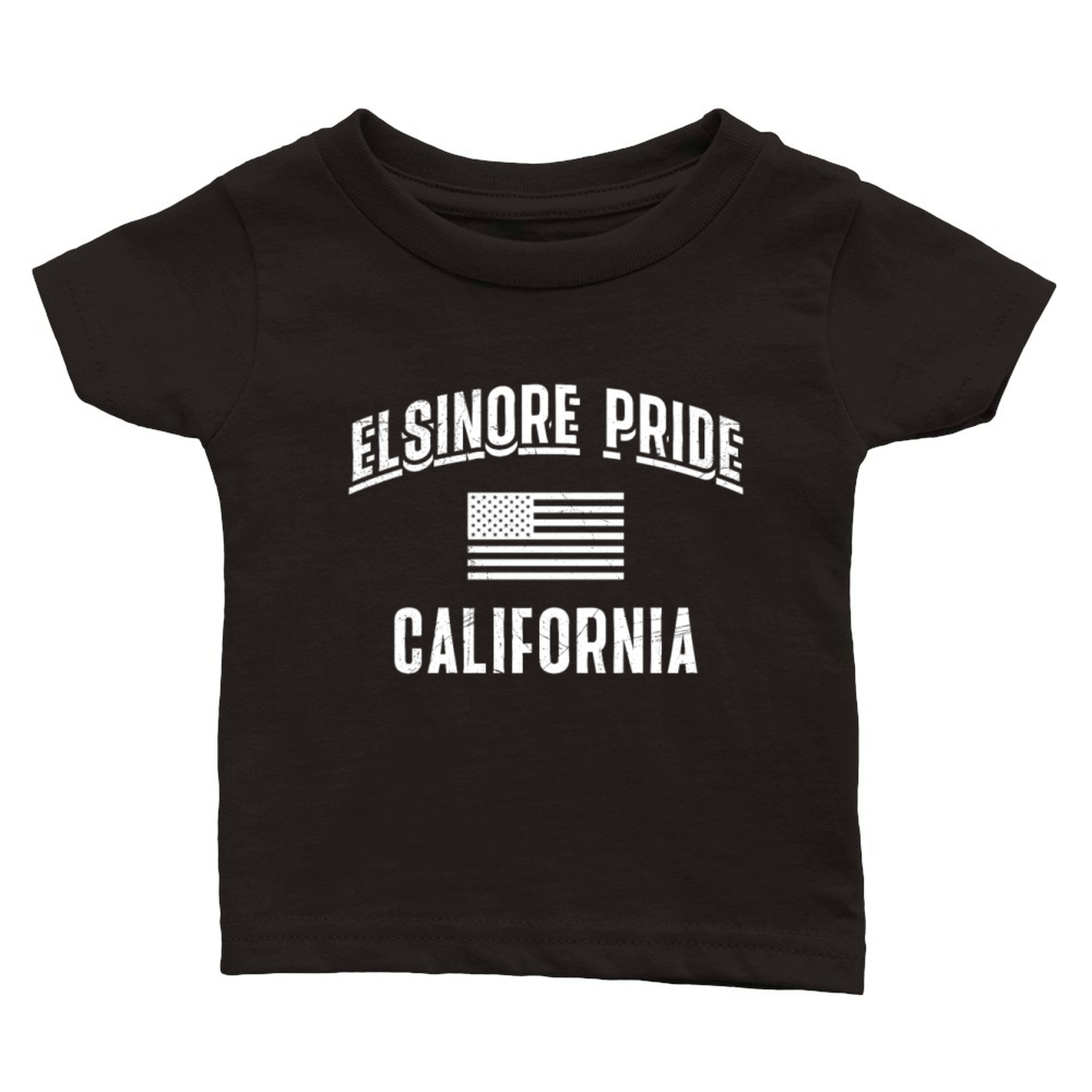 ELSINORE PRIDE CALIFORNIA Fan Nevada Citizen Classic Baby Crewneck T-shirt