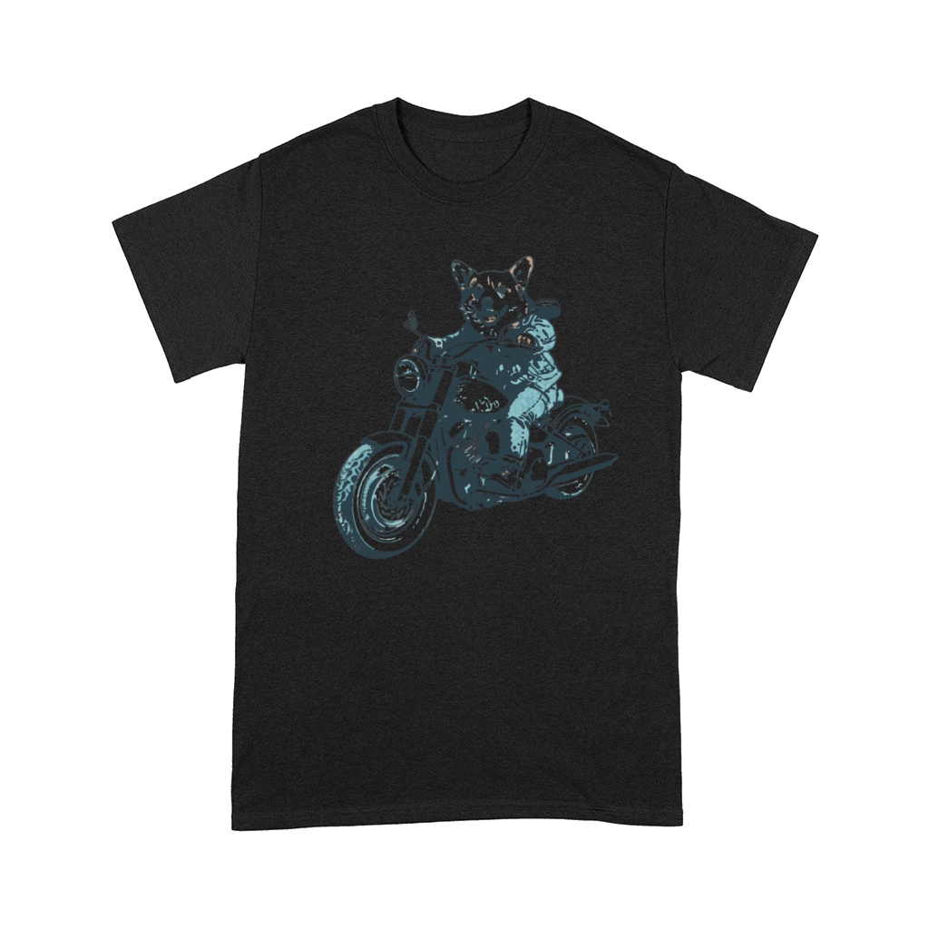 Corgi Biker Motorcycle Corgi Welsh Chopper Comfort T-shirt