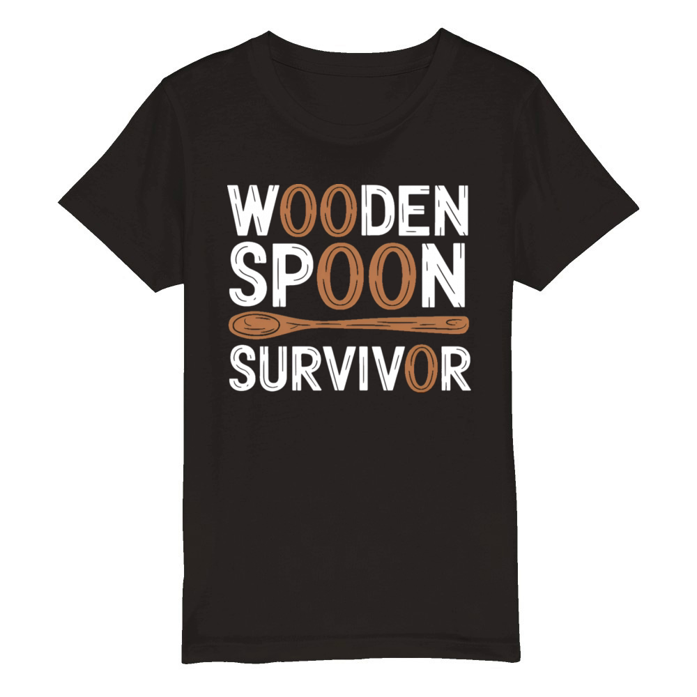 Wooden Spoon Survivor Organic Kids Crewneck T-shirt