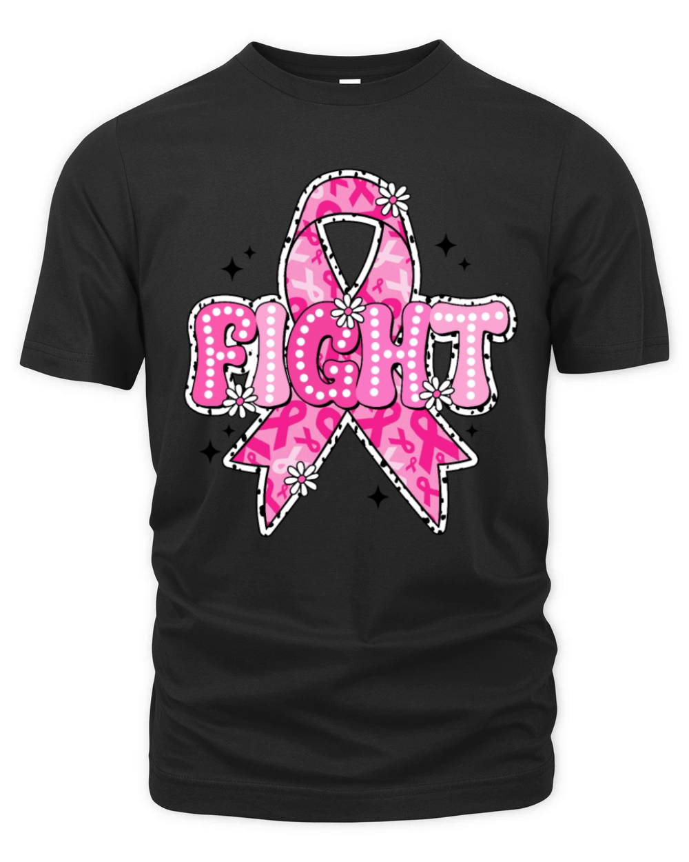 Fight Breast Cancer Breast Cancer Awareness Month Organic Unisex T-shirt