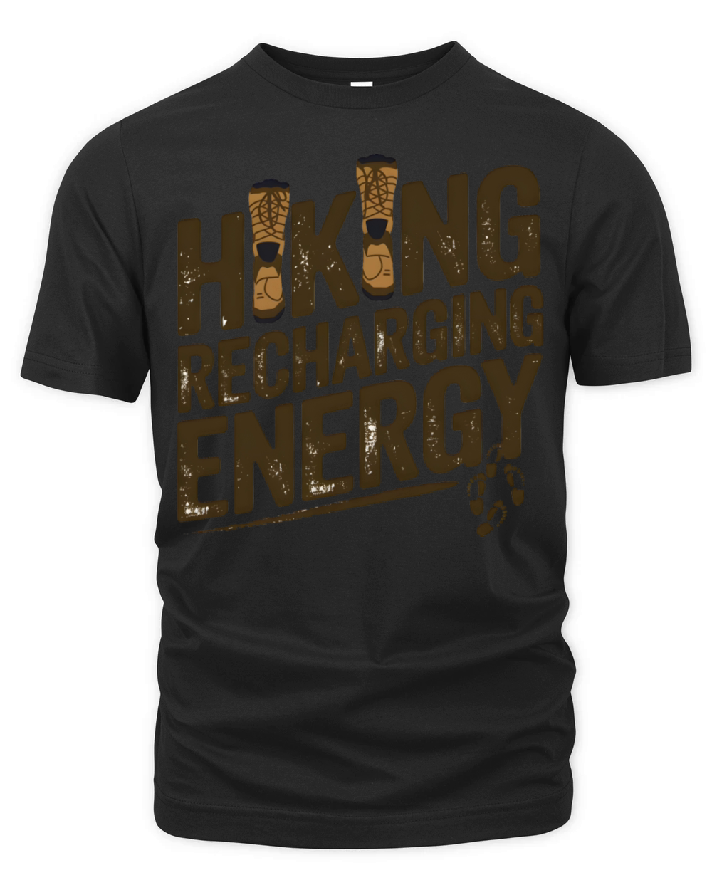 quotes Hiking Recharging Energi Organic Unisex T-shirt