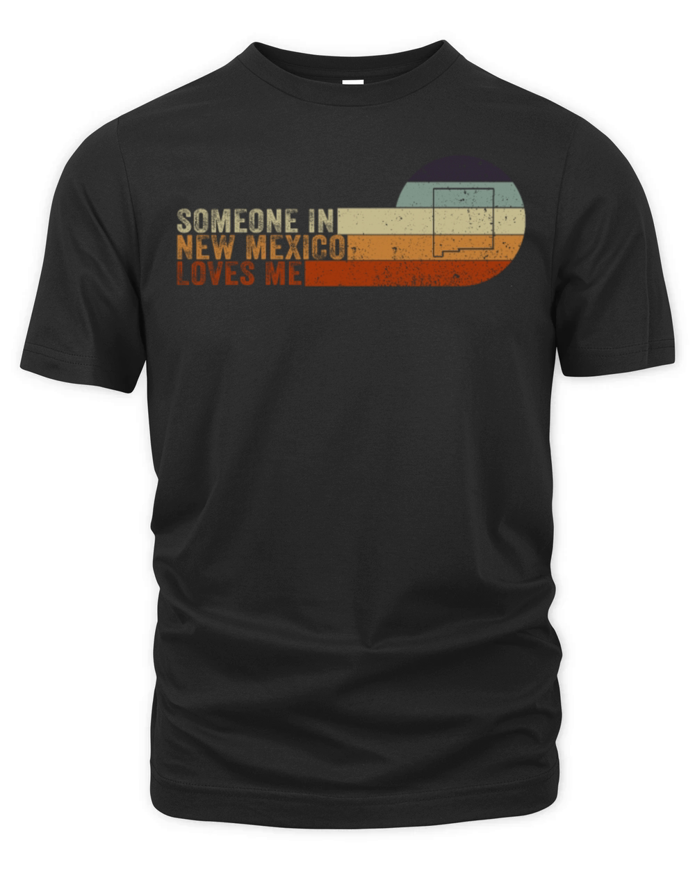 Someone In New Mexico Loves Me Organic Unisex T-shirt