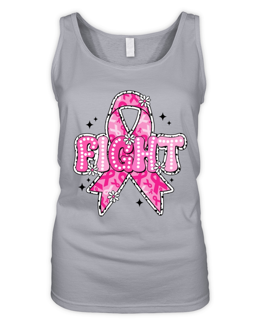 Fight Breast Cancer Breast Cancer Awareness Month Organic Women's Tank Top