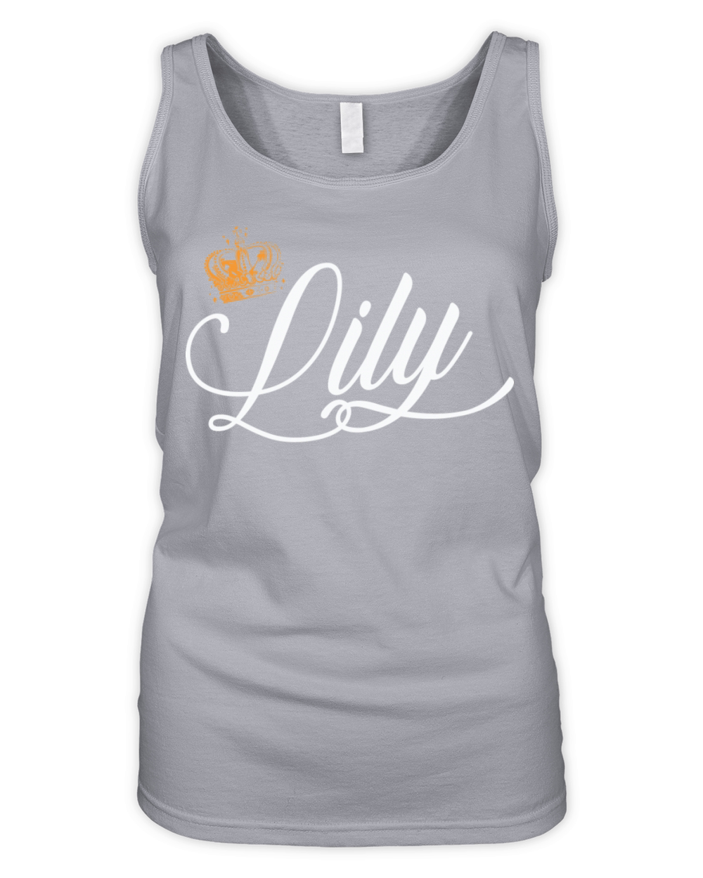 Lily Custom Name for Women Kids Toddlers - Lily Organic Women's Tank Top