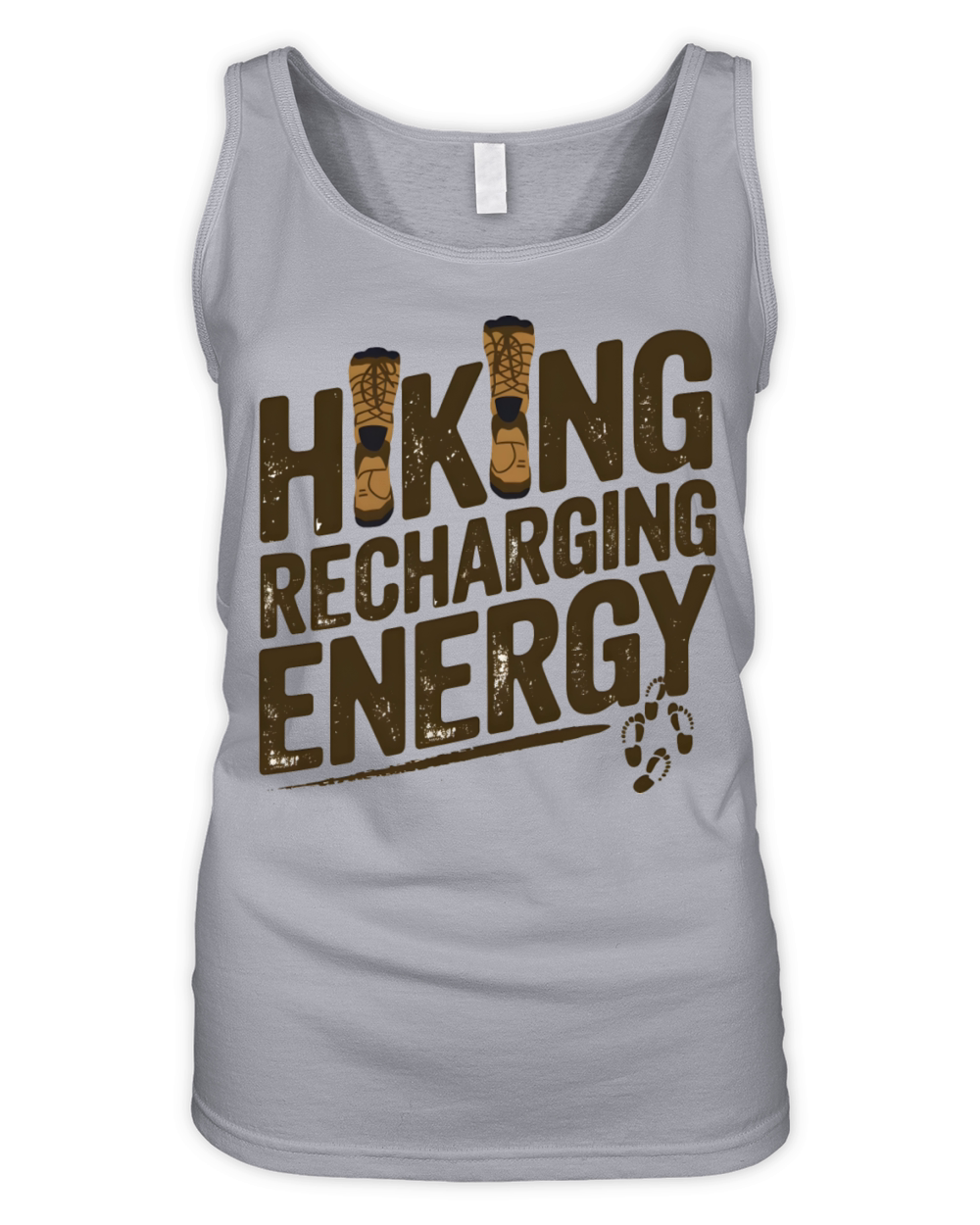 quotes Hiking Recharging Energi Organic Women's Tank Top