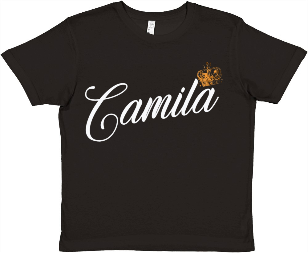 Camila Name for Women Kids Toddlers - Camila Premium Kids Crewneck T-shirt