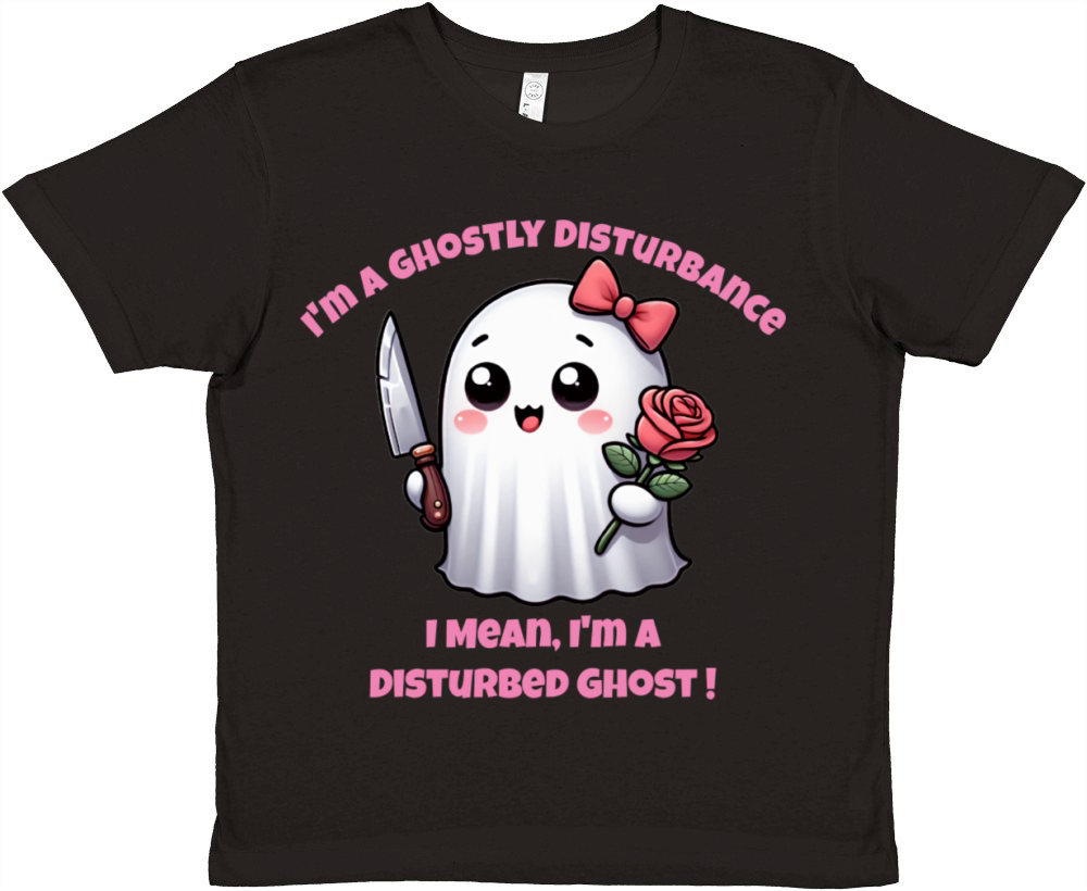 Cute Ghost Premium Kids Crewneck T-shirt