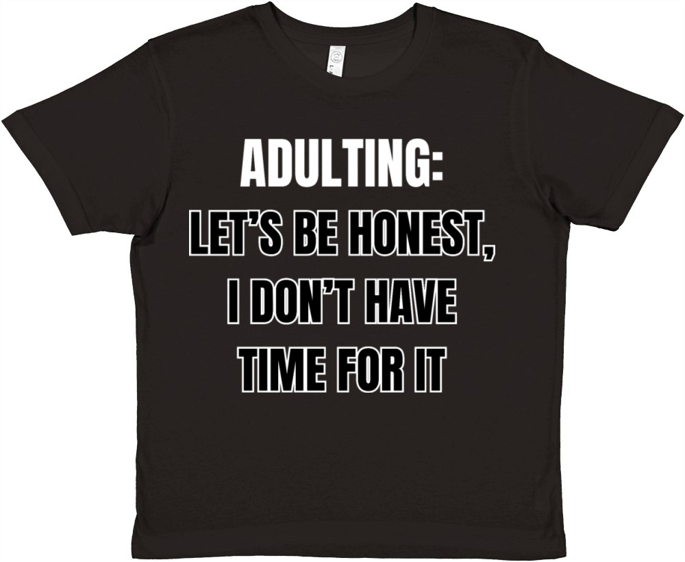 Funny Sayings Premium Kids Crewneck T-shirt