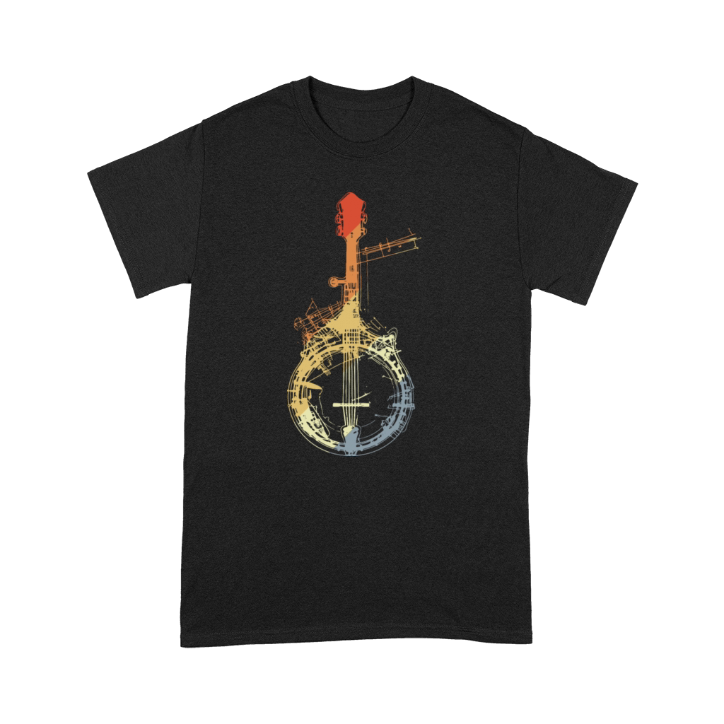 Banjo Sketch Vintage Look Premium T-shirt