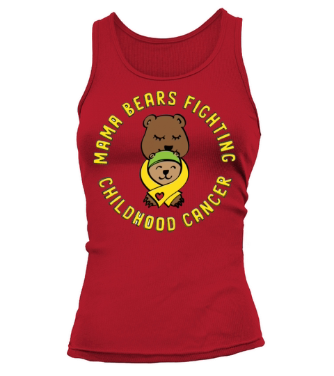 Childhood Cancer Fighter Family Cancer Tank top Woman