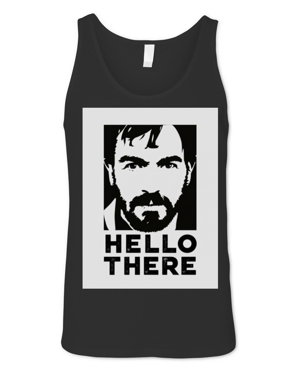 HELLO THERE Unisex Jersey Tank