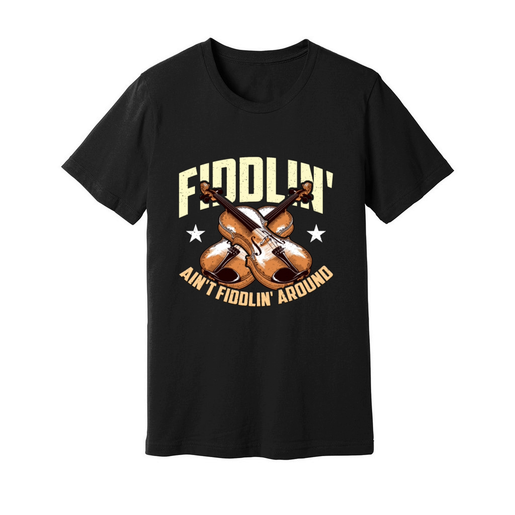 Fiddle Fiddlin Unisex Jersey Tee