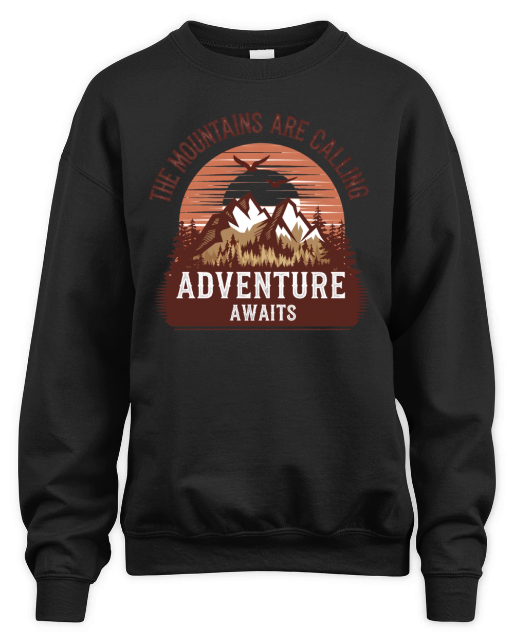 the mountains are calling 2 Unisex Premium Crewneck Sweatshirt