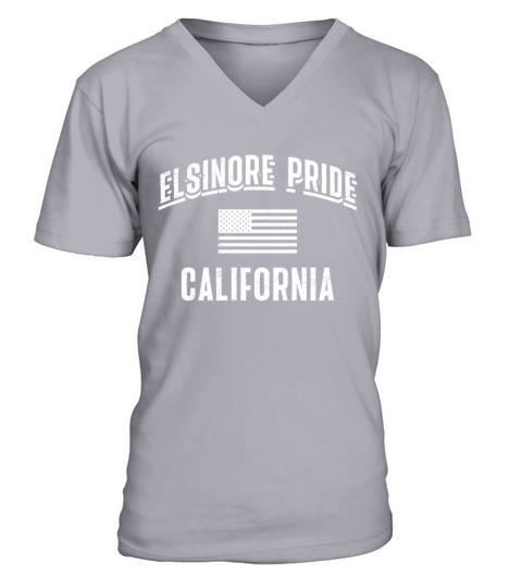 ELSINORE PRIDE CALIFORNIA Fan Nevada Citizen V-Neck T-shirt