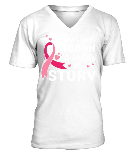 Its not just ribbon it holds a story support shirt V-Neck T-shirt