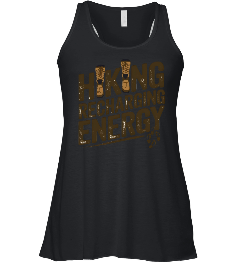 quotes Hiking Recharging Energi Women's Flowy Tank Top