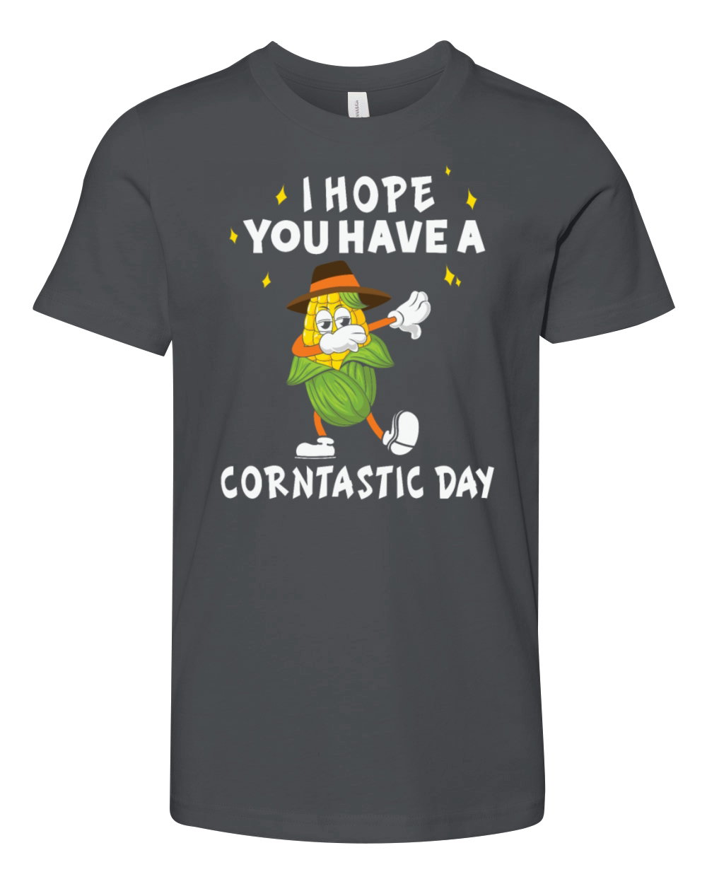 I Hope You Have A Corntastic Day Youth Unisex Jersey Tee
