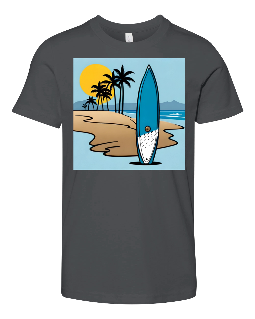 Surfing Time Youth Unisex Jersey Tee