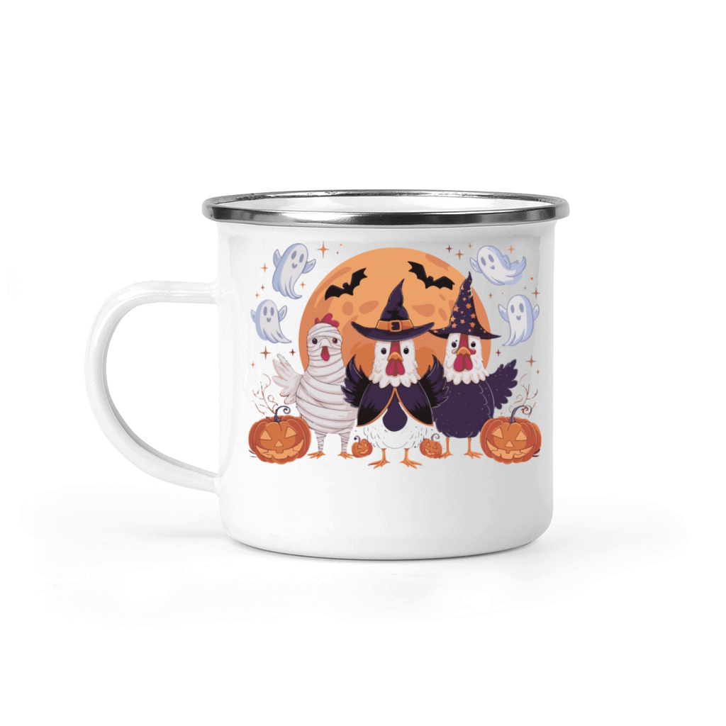Chick or Treat Fall Halloween Boo Chick Or Treat Camping Mug