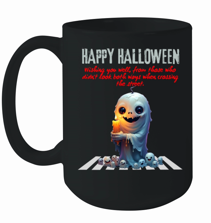 Happy Halloween Scary Story Wishing you a safe Ceramic Mug