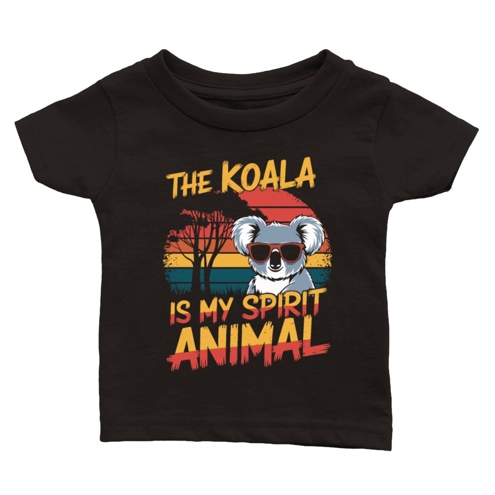 The Koala Is My Spirit Animal Classic Baby Crewneck T-shirt