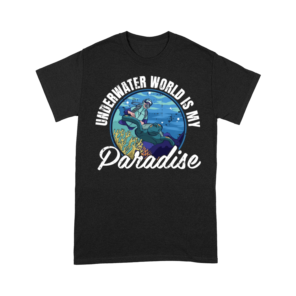 Underwater World Is My Paradise Comfort T-shirt
