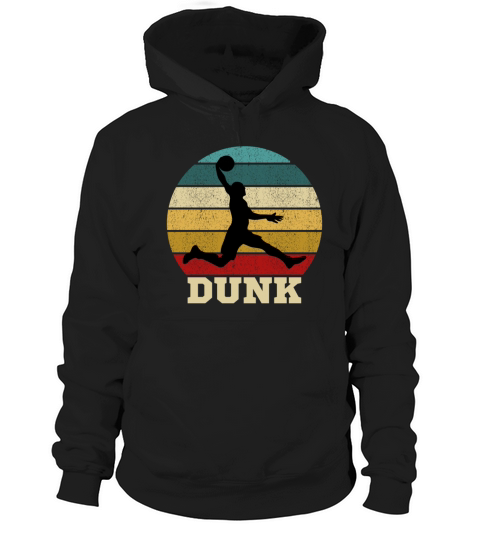 basketball Player Team Dunking Slam Dunk Retro Hoodie Unisex