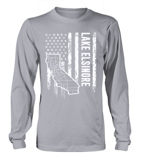 LAKE ELSINORE CALIFORNIA Nevada Vacation Long sleeved Unisex