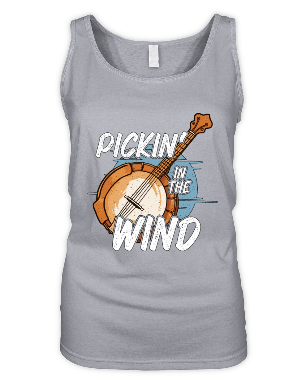 Bluegrass Music Pickin Organic Women's Tank Top