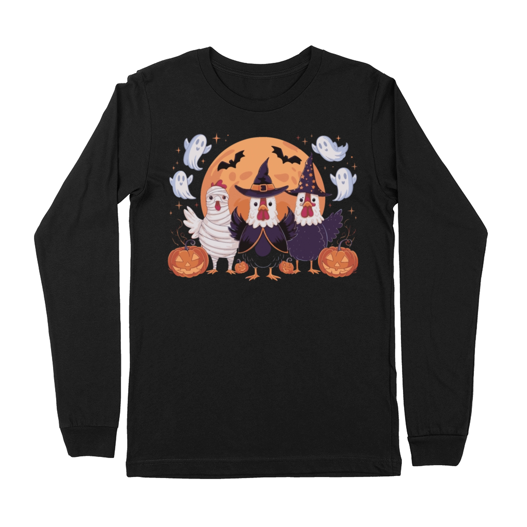 Chick or Treat Fall Halloween Boo Chick Or Treat Premium Long Sleeve