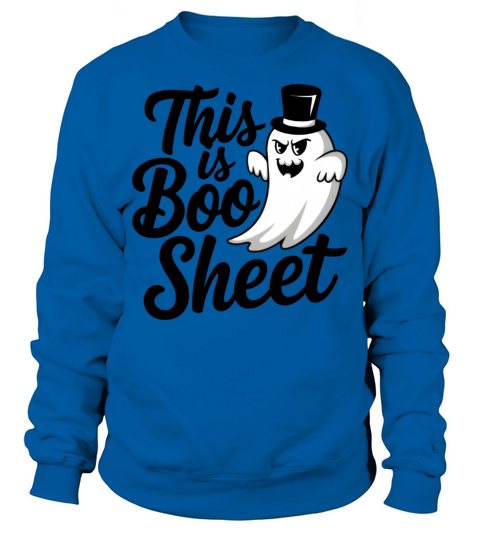 This Is Boo Sheet Ghost Retro Halloween T-shirt Sweatshirt Unisex