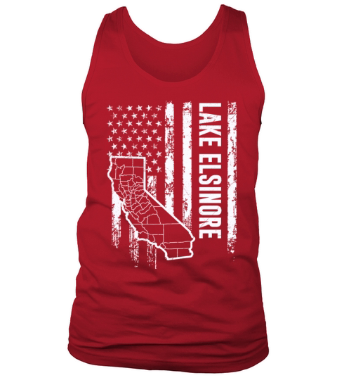 LAKE ELSINORE CALIFORNIA Nevada Vacation Tank Top Unisex