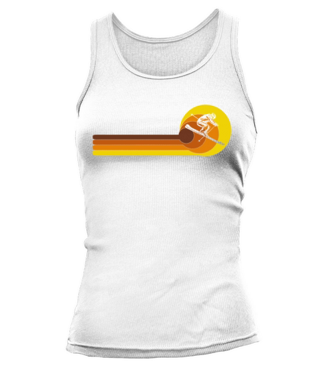 Ski Skilift Skiing Skiers Vintage Birthday Skier Tank top Woman