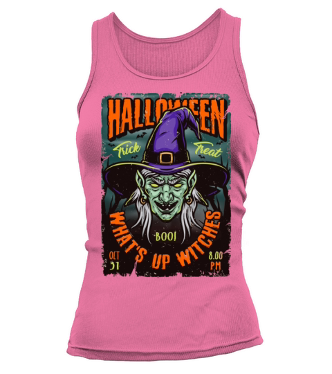 Vintage Halloween Witch Tank top Woman