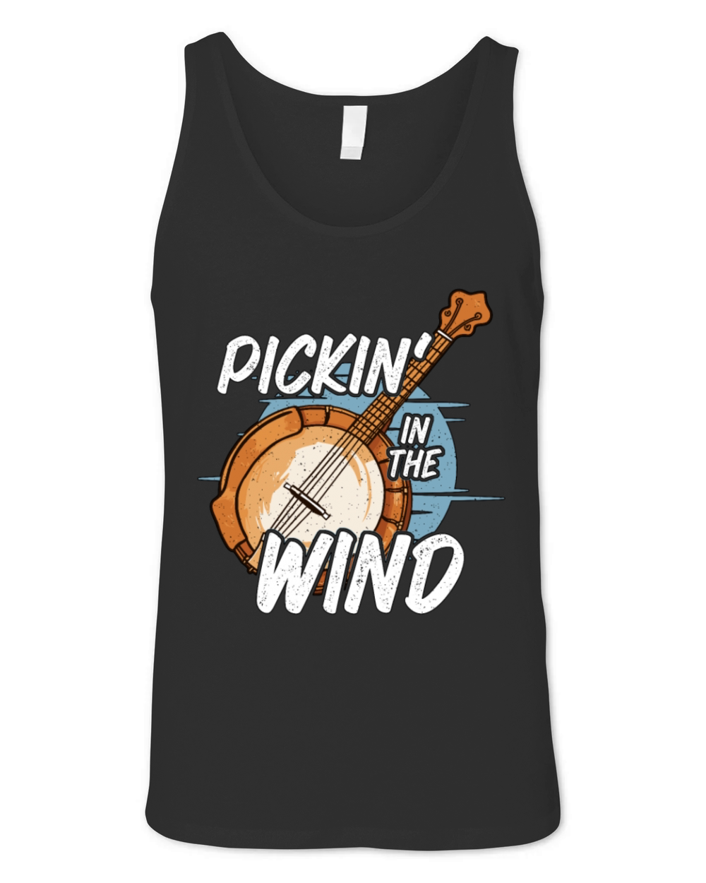 Bluegrass Music Pickin Unisex Jersey Tank