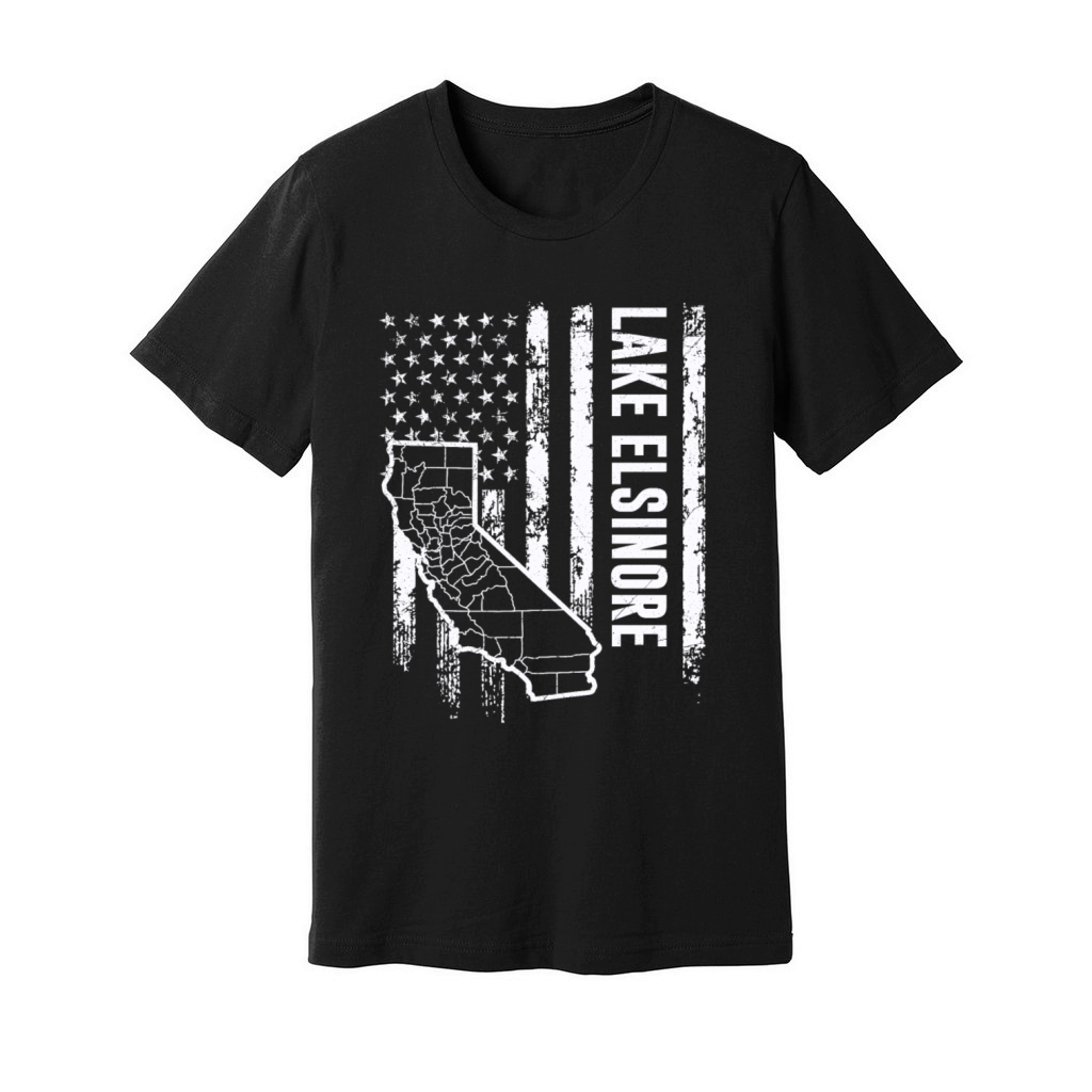 LAKE ELSINORE CALIFORNIA Nevada Vacation Unisex Jersey Tee