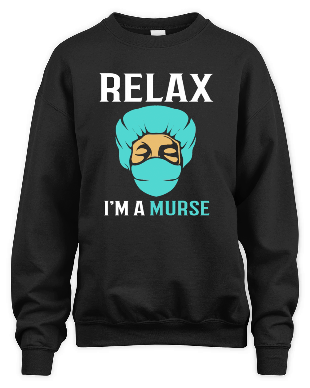 Funny Male Nurse Nursing Medical Unisex Premium Crewneck Sweatshirt