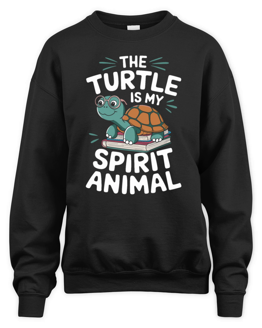 The Turtle Is My Spirit Animal Unisex Premium Crewneck Sweatshirt