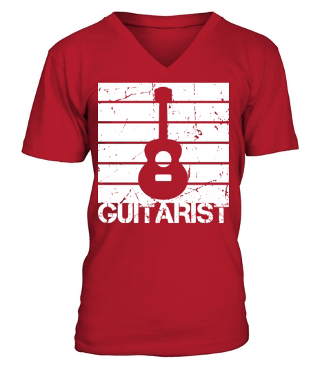 Guitar V-Neck T-shirt
