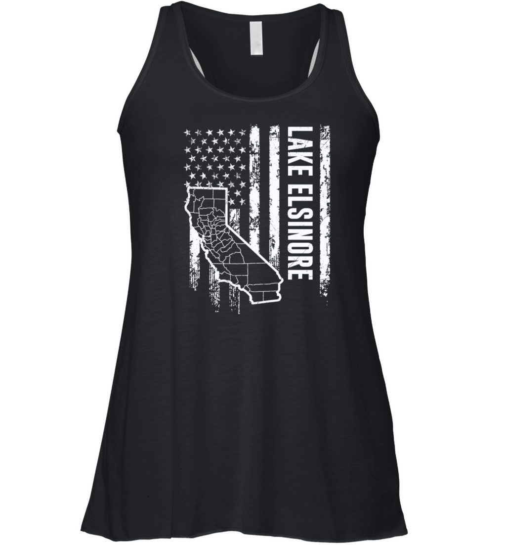 LAKE ELSINORE CALIFORNIA Nevada Vacation Women's Flowy Tank Top