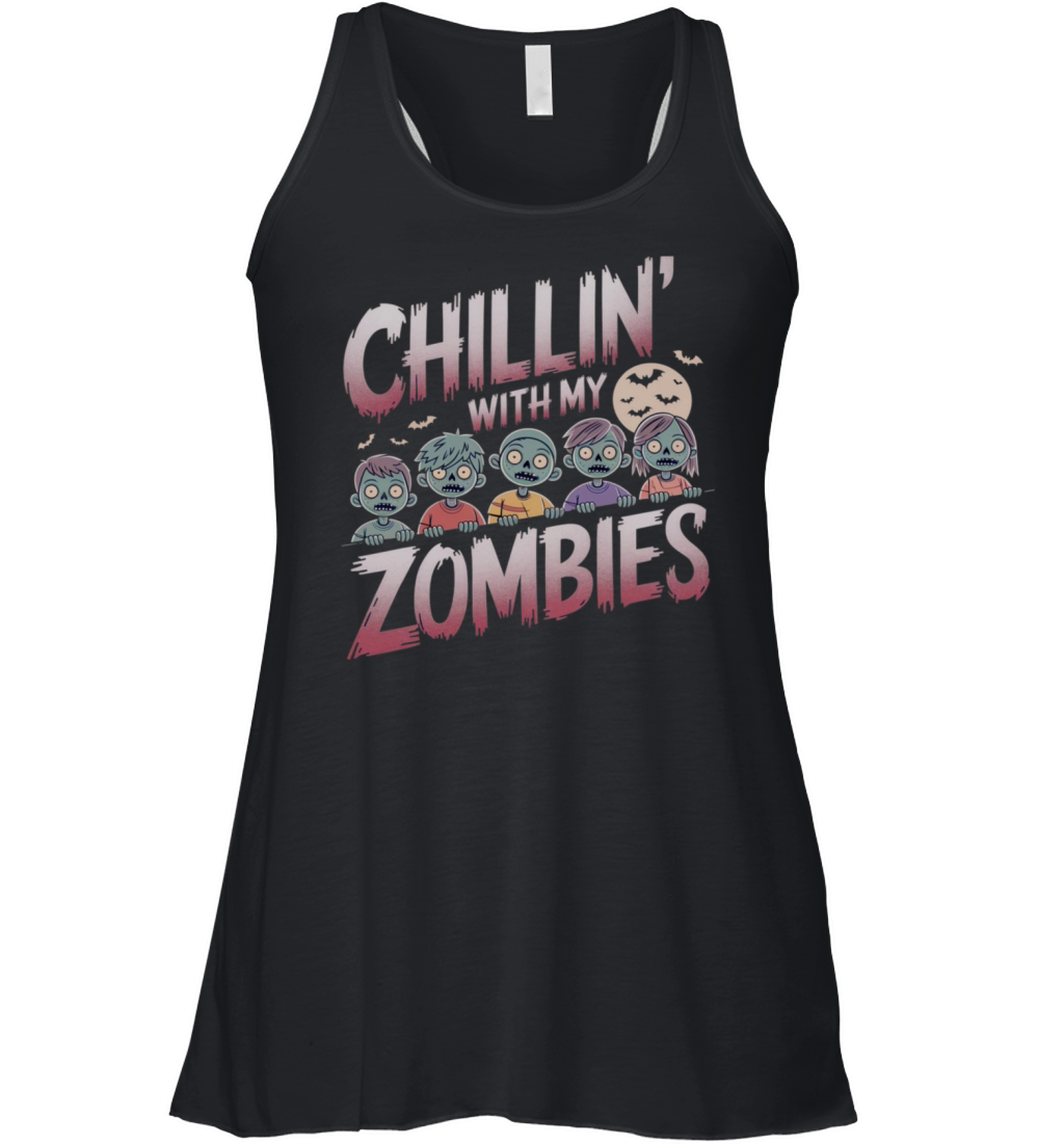 Spooky Chillin Women's Flowy Tank Top