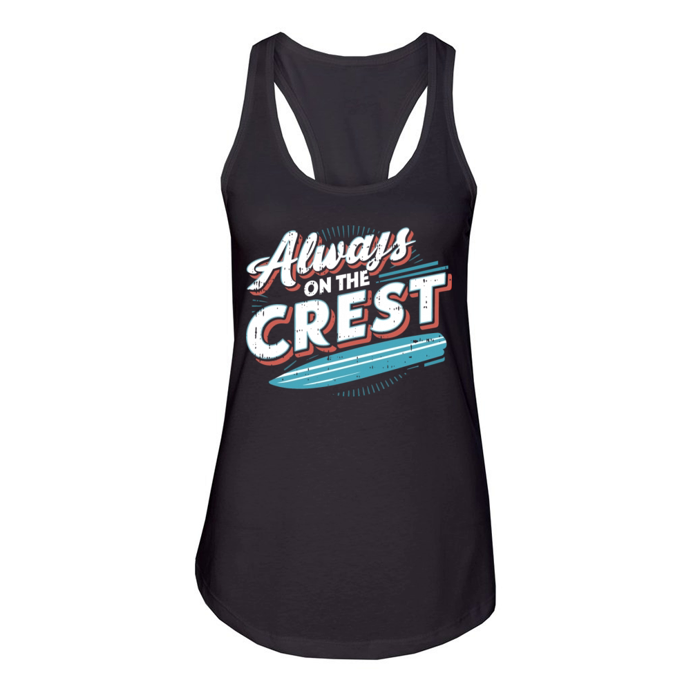 Always on the Crest Women's Racerback Tank