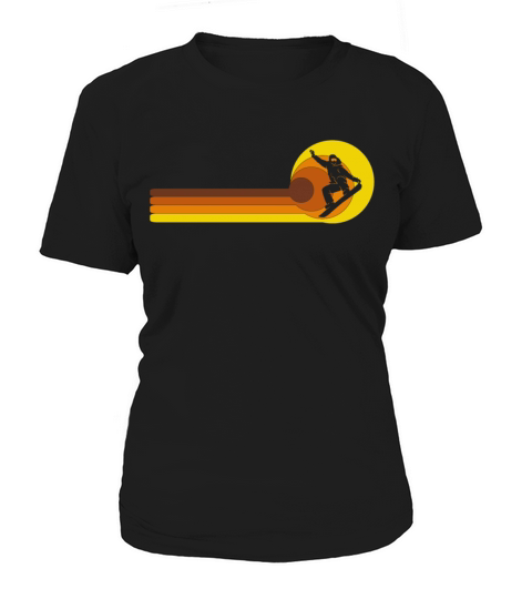 Snowboard Snowboarding Skilift Vintage Snowboarder Women's T-Shirt
