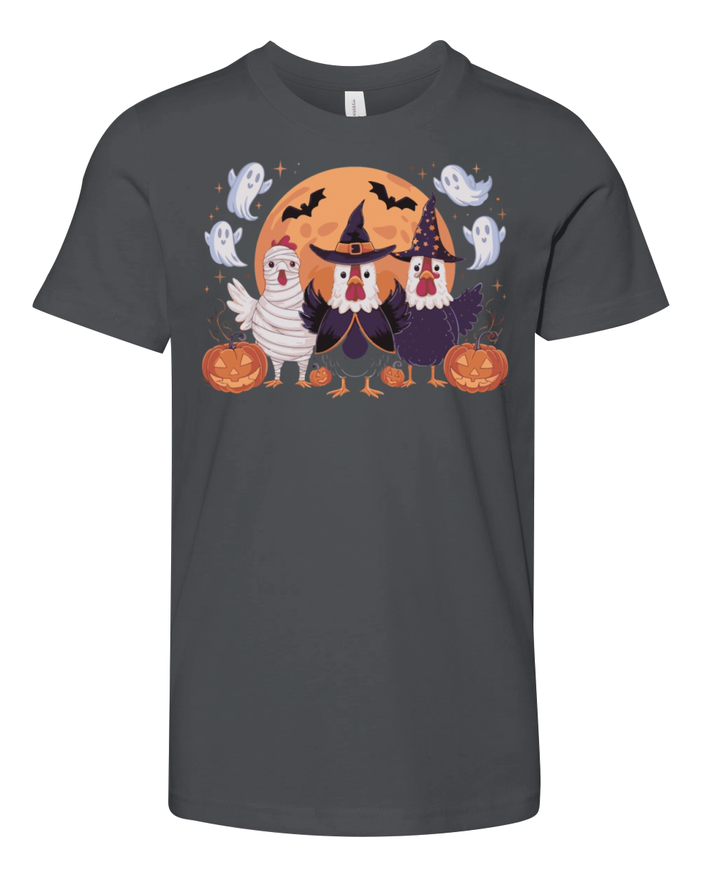 Chick or Treat Fall Halloween Boo Chick Or Treat Youth Unisex Jersey Tee