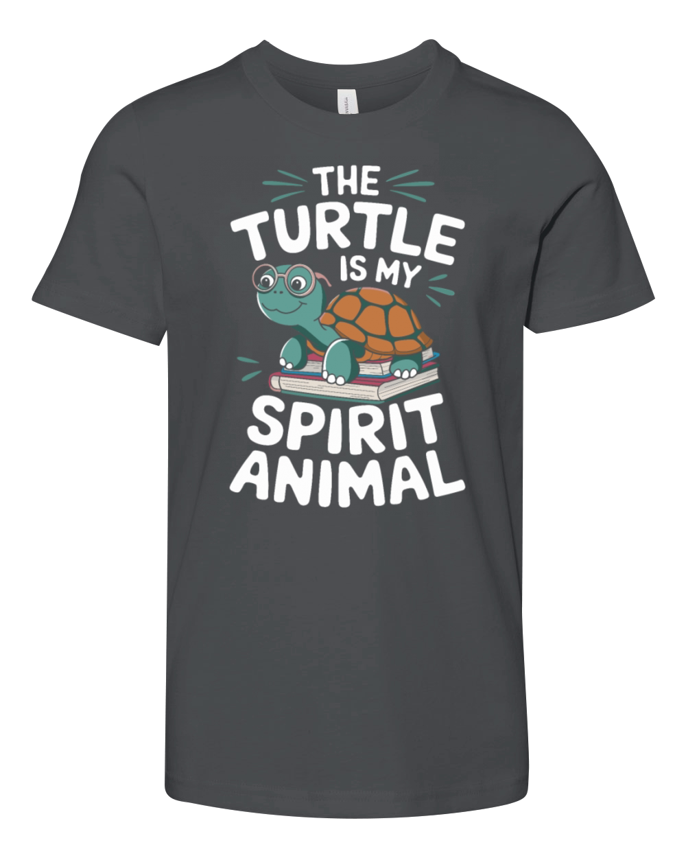 The Turtle Is My Spirit Animal Youth Unisex Jersey Tee