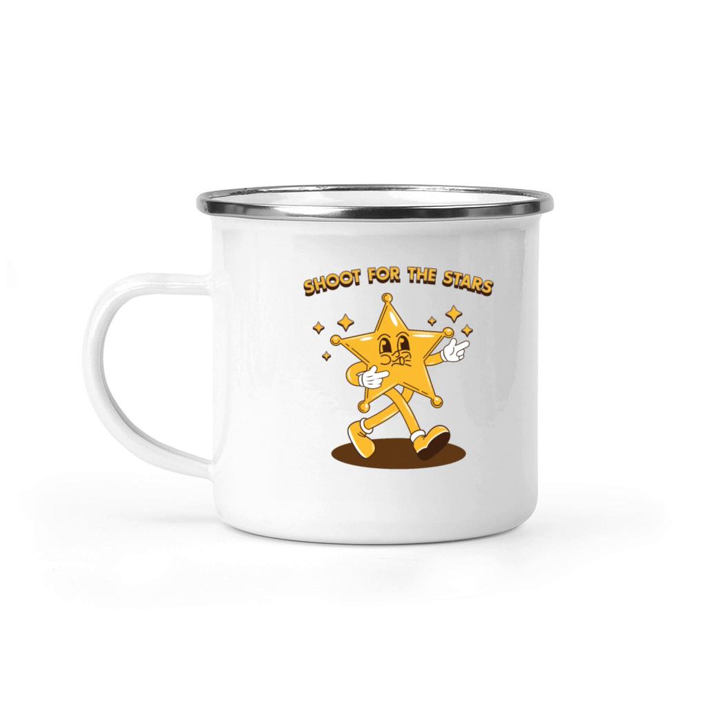 Shoot For The Stars - Humor Camping Mug